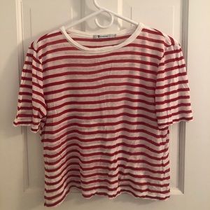 T by Alexander Wang striped Tee